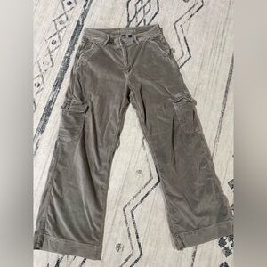 American Eagle Light Green Corduroy Pants